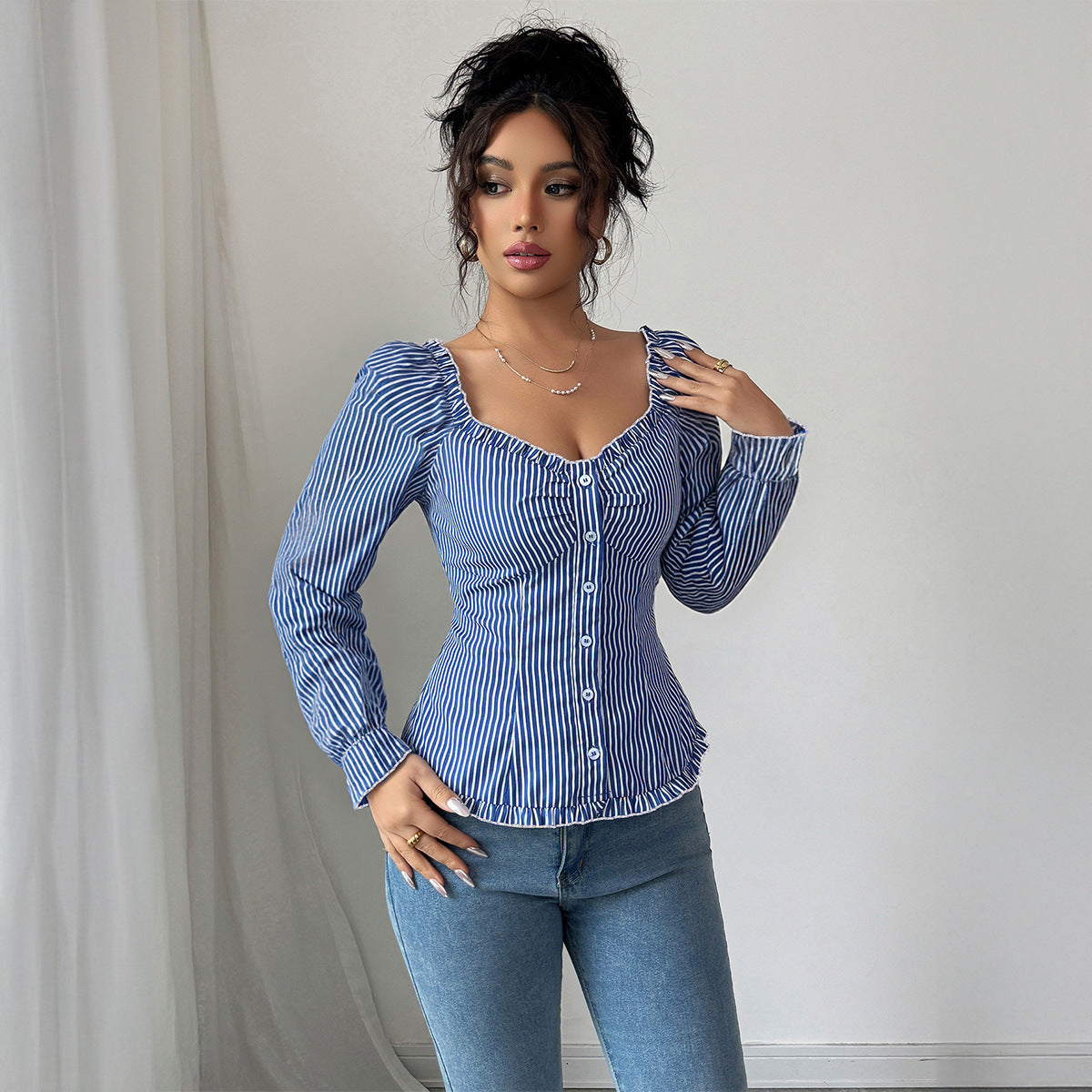 Trendy Striped Top