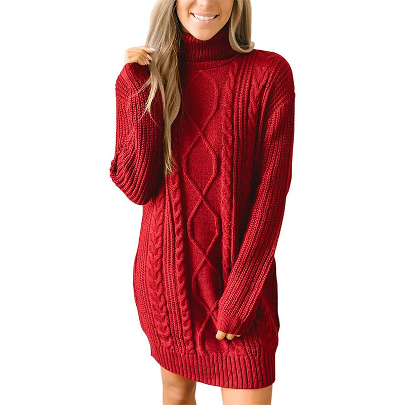 Distressed Knitted Pullover Sweater For Women