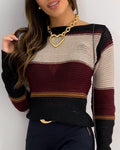 Fashion Hollow Knit Pullover