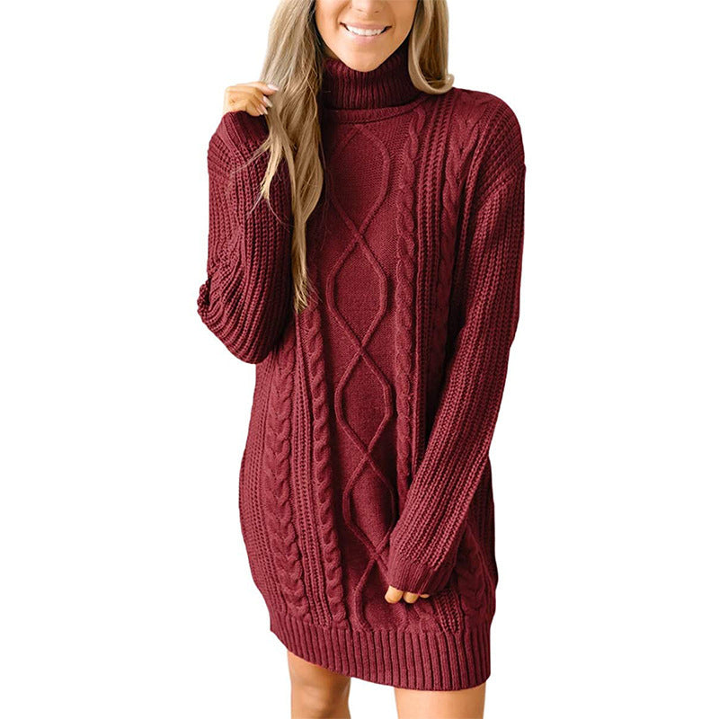 Distressed Knitted Pullover Sweater For Women