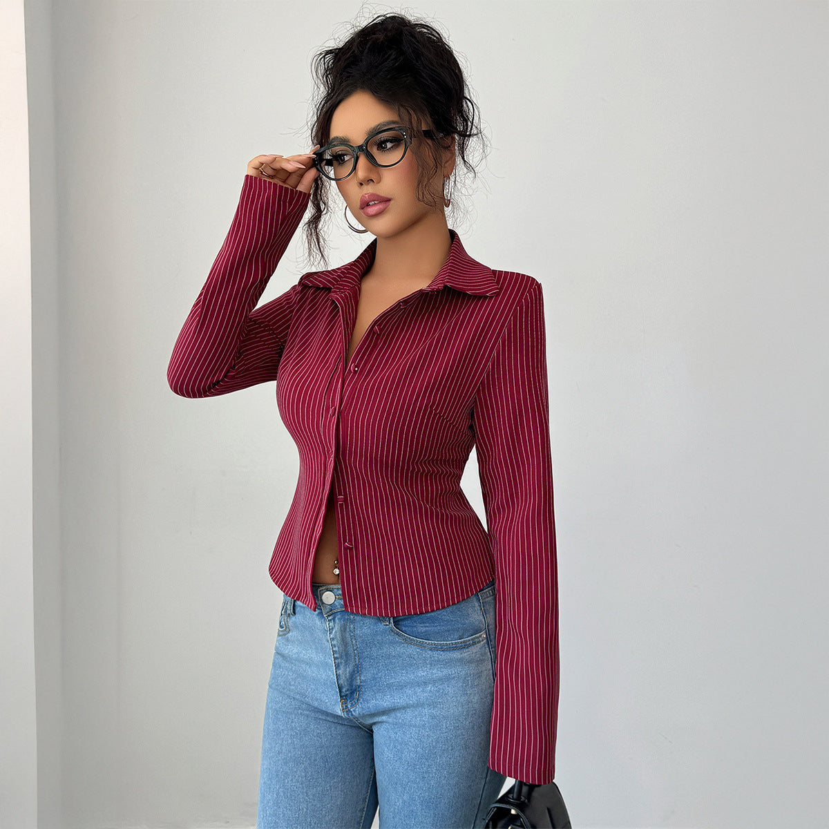 Fashion Striped Cardigan