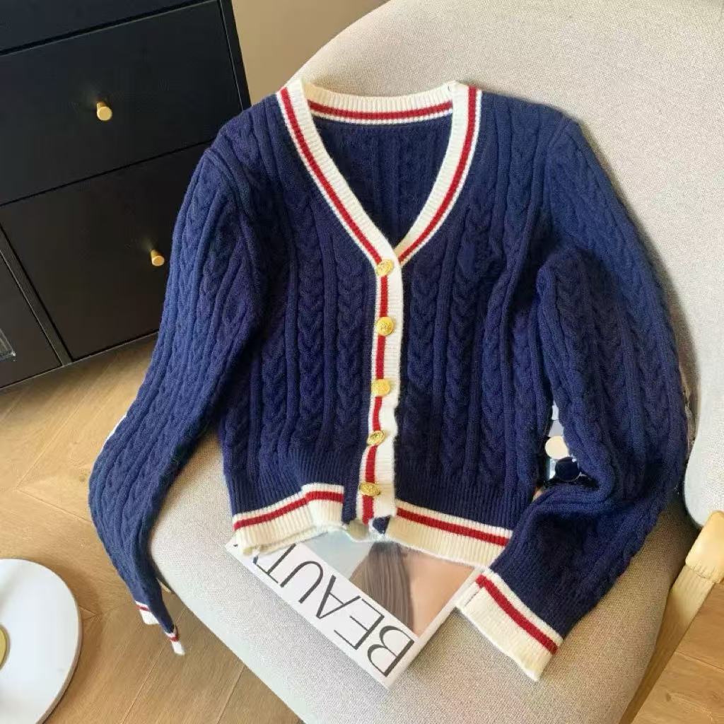 Off-Shoulder Slim Knit Ribbed Sweater Top