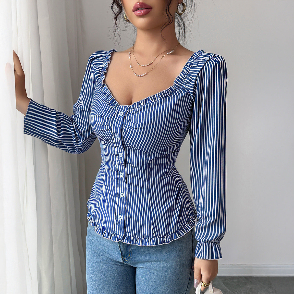 Trendy Striped Top