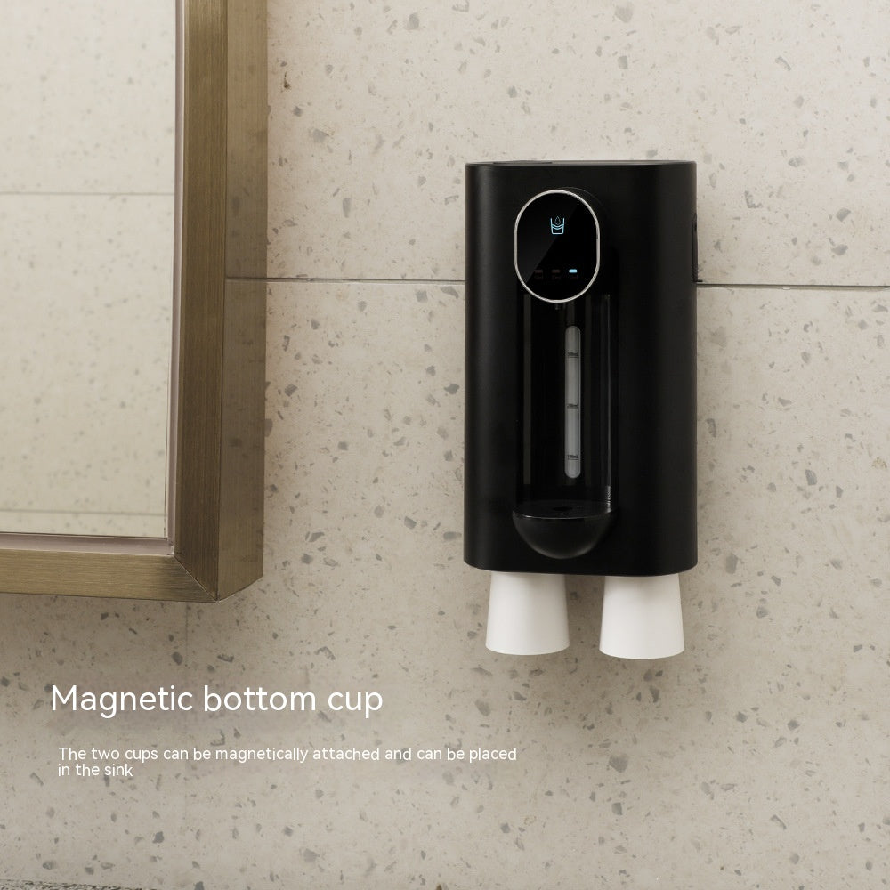 Smart Mouthwash Dispenser – No Drill Needed