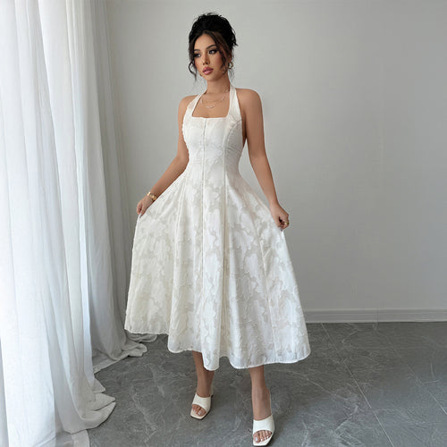 Chic Halter Maxi Dress