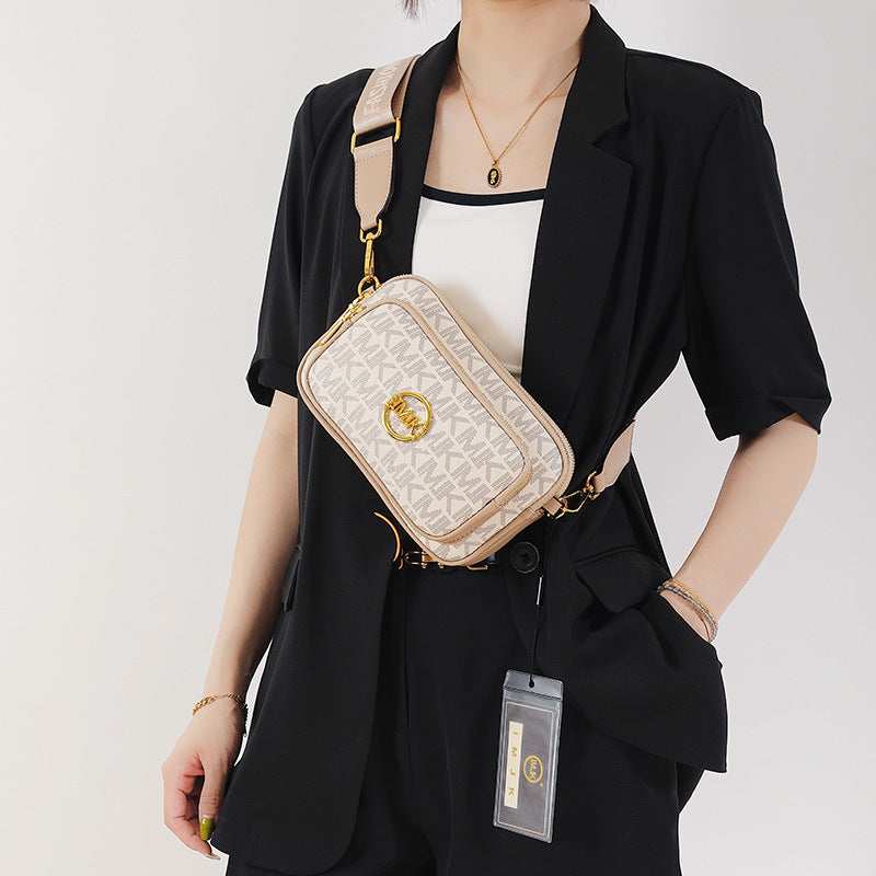 Vintage Print Shoulder Bag