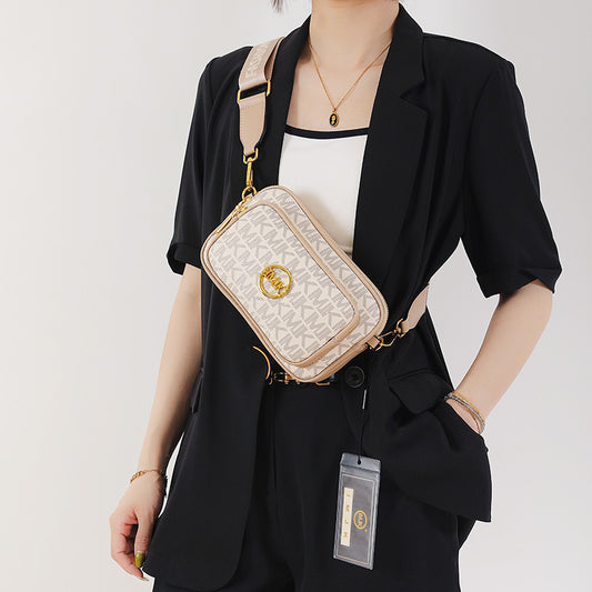 Vintage Print Shoulder Bag