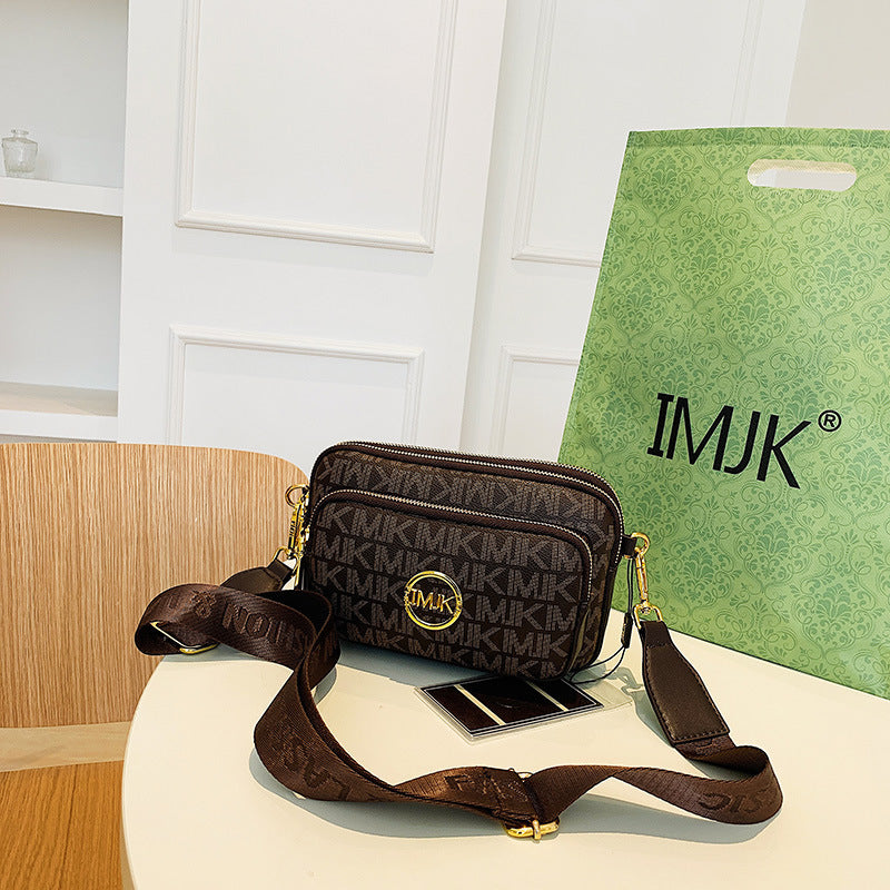 Vintage Print Shoulder Bag