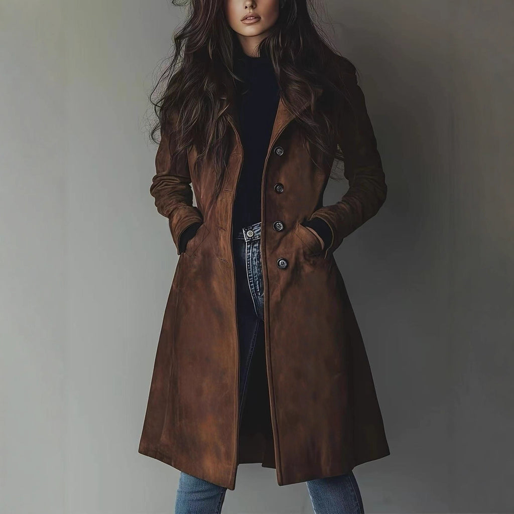 Women's Long Trench Coat