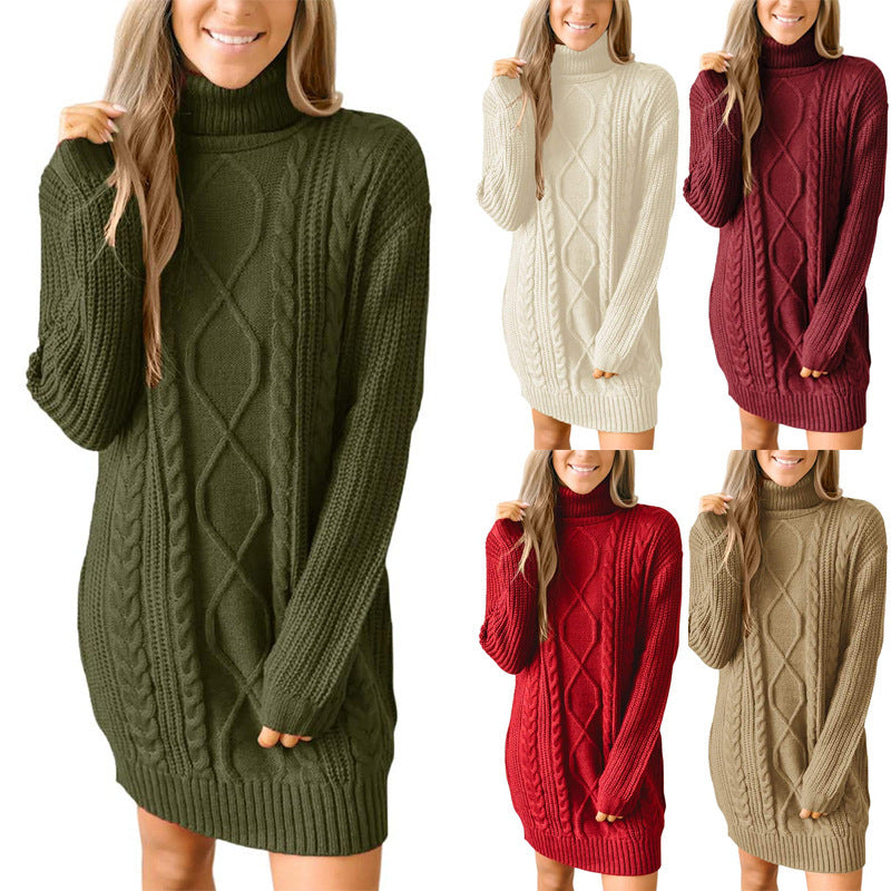 Distressed Knitted Pullover Sweater For Women