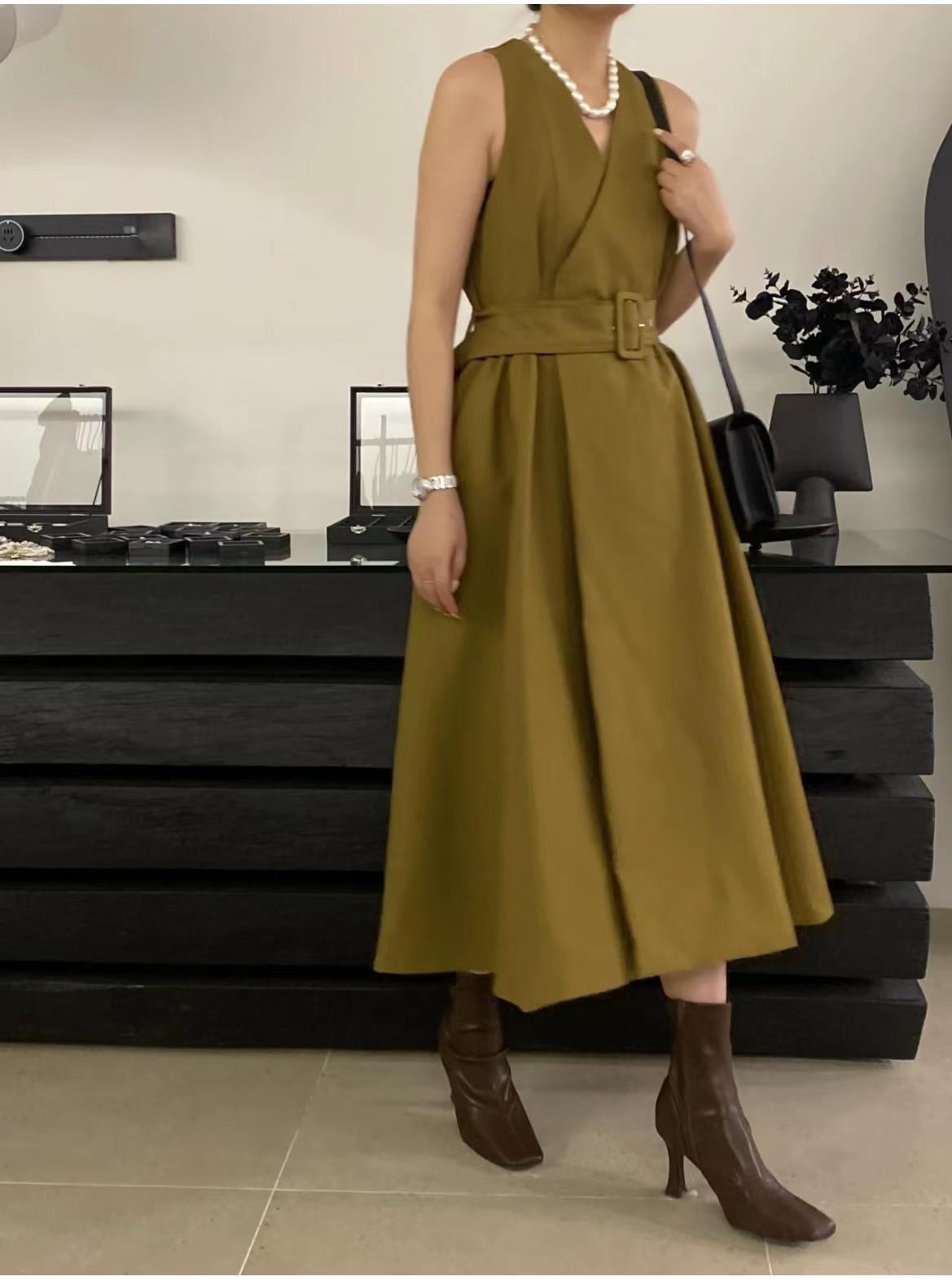 Fashionable Dress & Trench