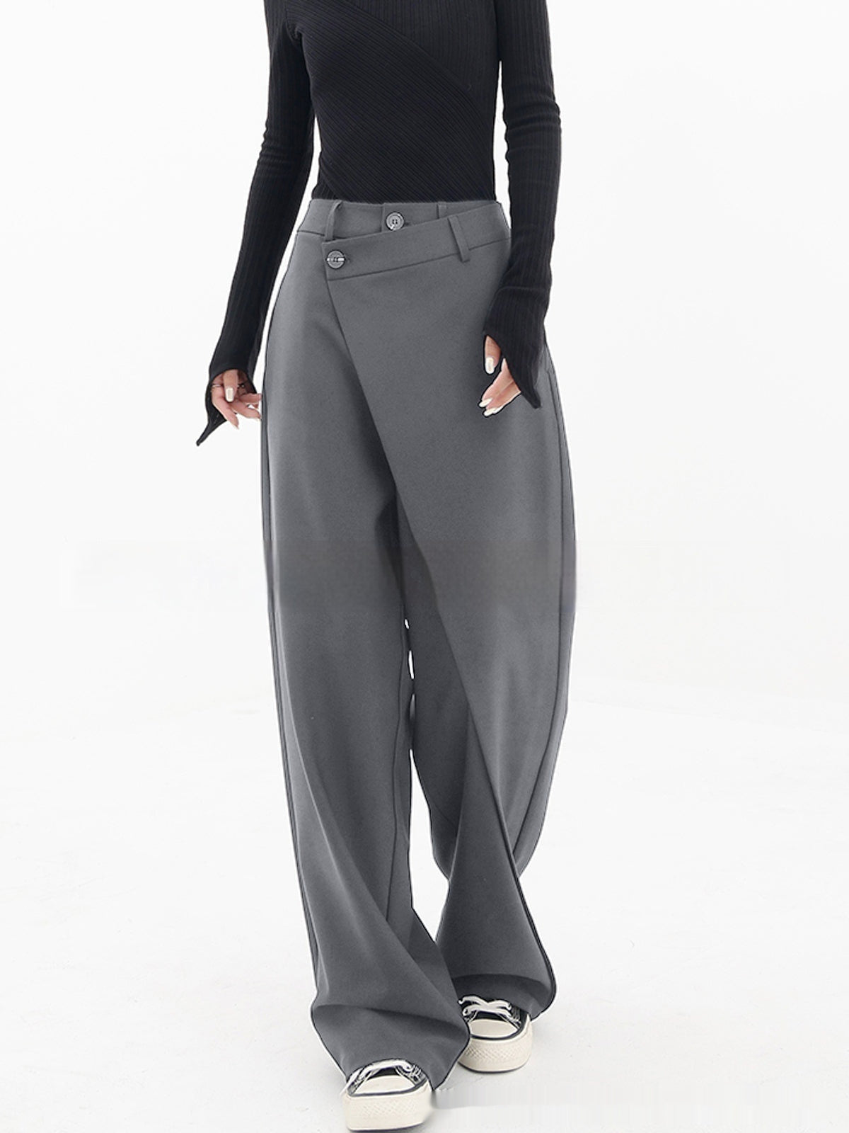 Wide-leg Pants Ins Fashion Loose Trousers Women's Clothing