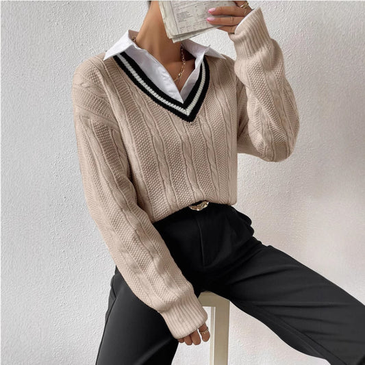 Fashion Knitted Pullover