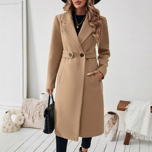 Casual Camel Coat